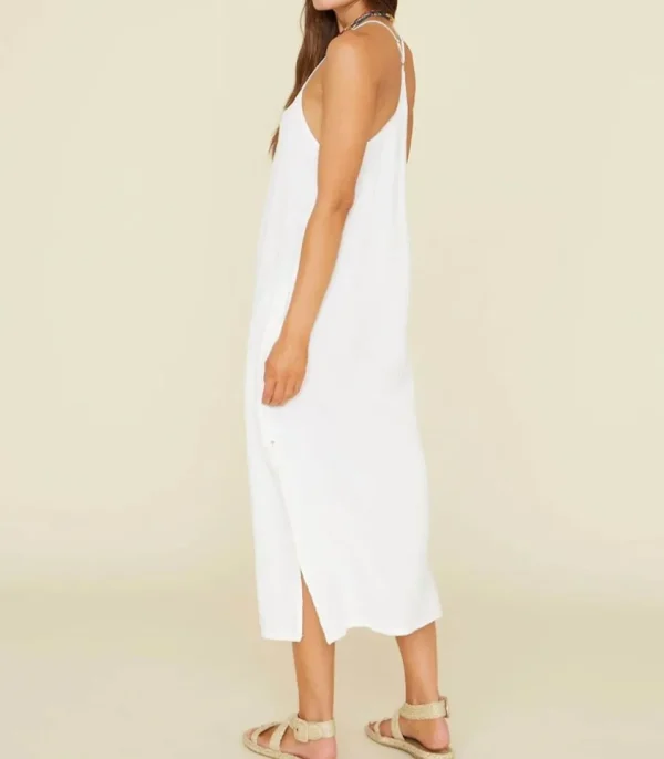 Talia Drawstring Robe New Xirena Robe Talia White - Bordeaux Body